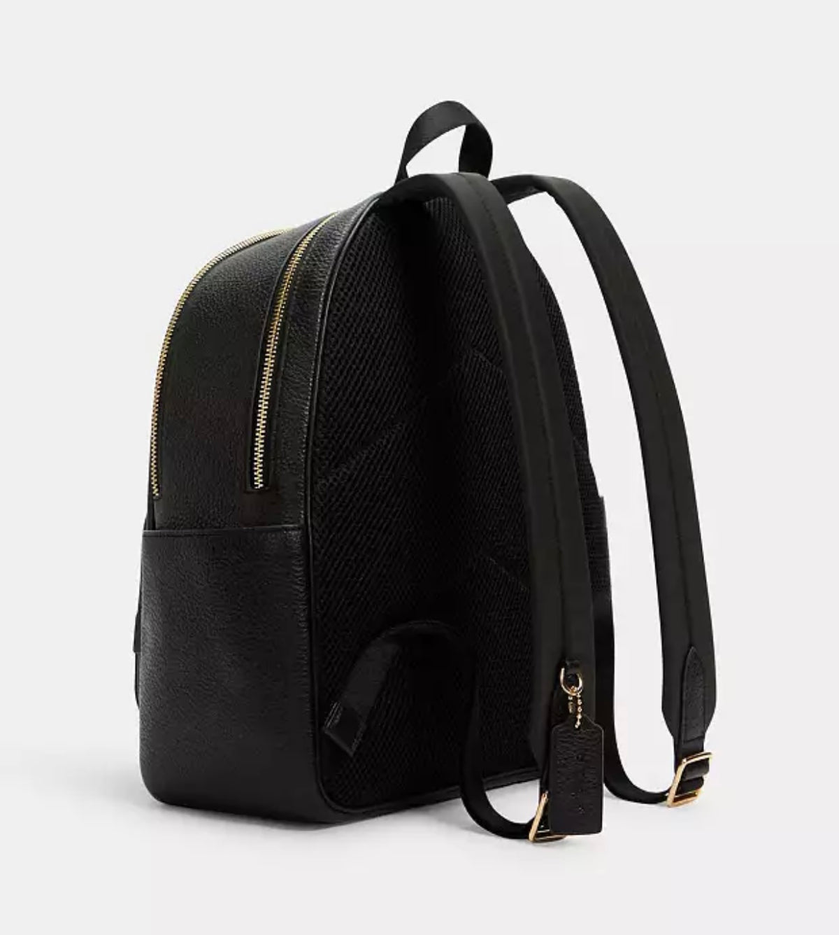 Coach black Court Backpack