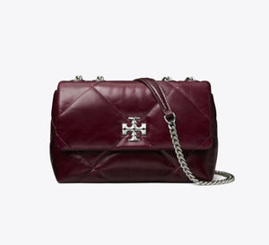 Small Kira Diamond Quilt Distressed Shoulder Bag