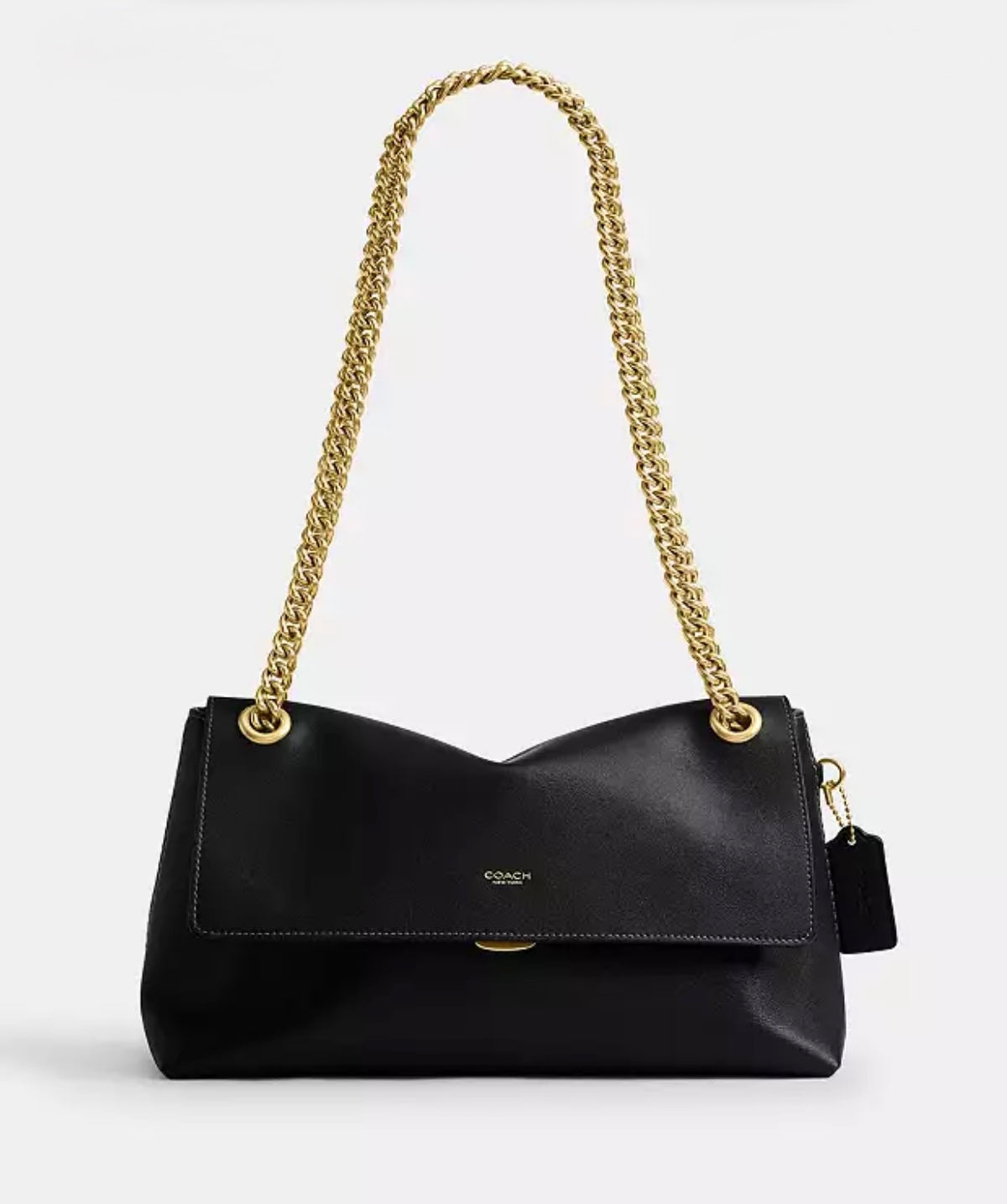 Coach Chelsea Shoulder Bag 30 With Chain in Black
