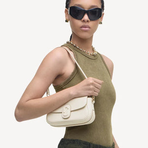 MARC JACOBS The Clover Shoulder Bag – Cloud White - Image 6