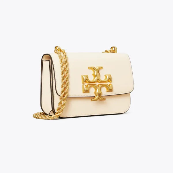 TORY BURCH SMALL ELEANOR LEATHER BAG New Cream - Image 2