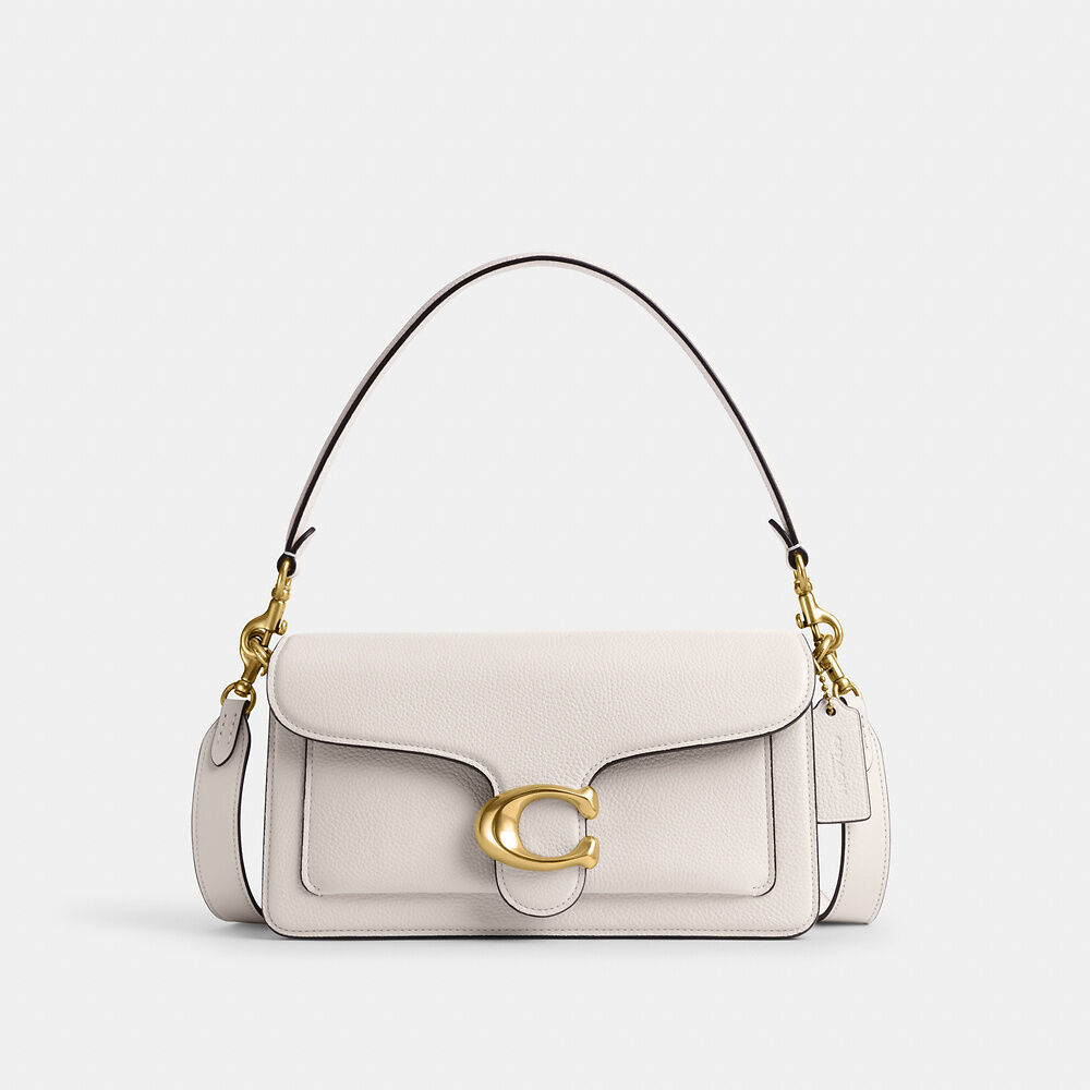 Tabby Shoulder Bag 26 White