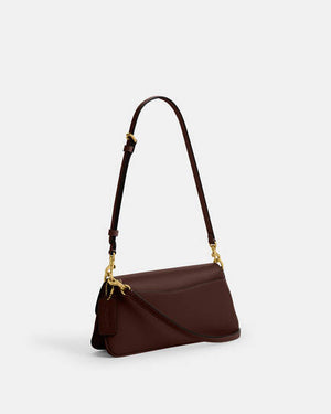 Jet Shoulder Bag in Dark Brown