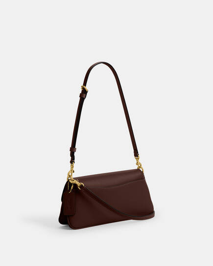 Jet Shoulder Bag in Dark Brown