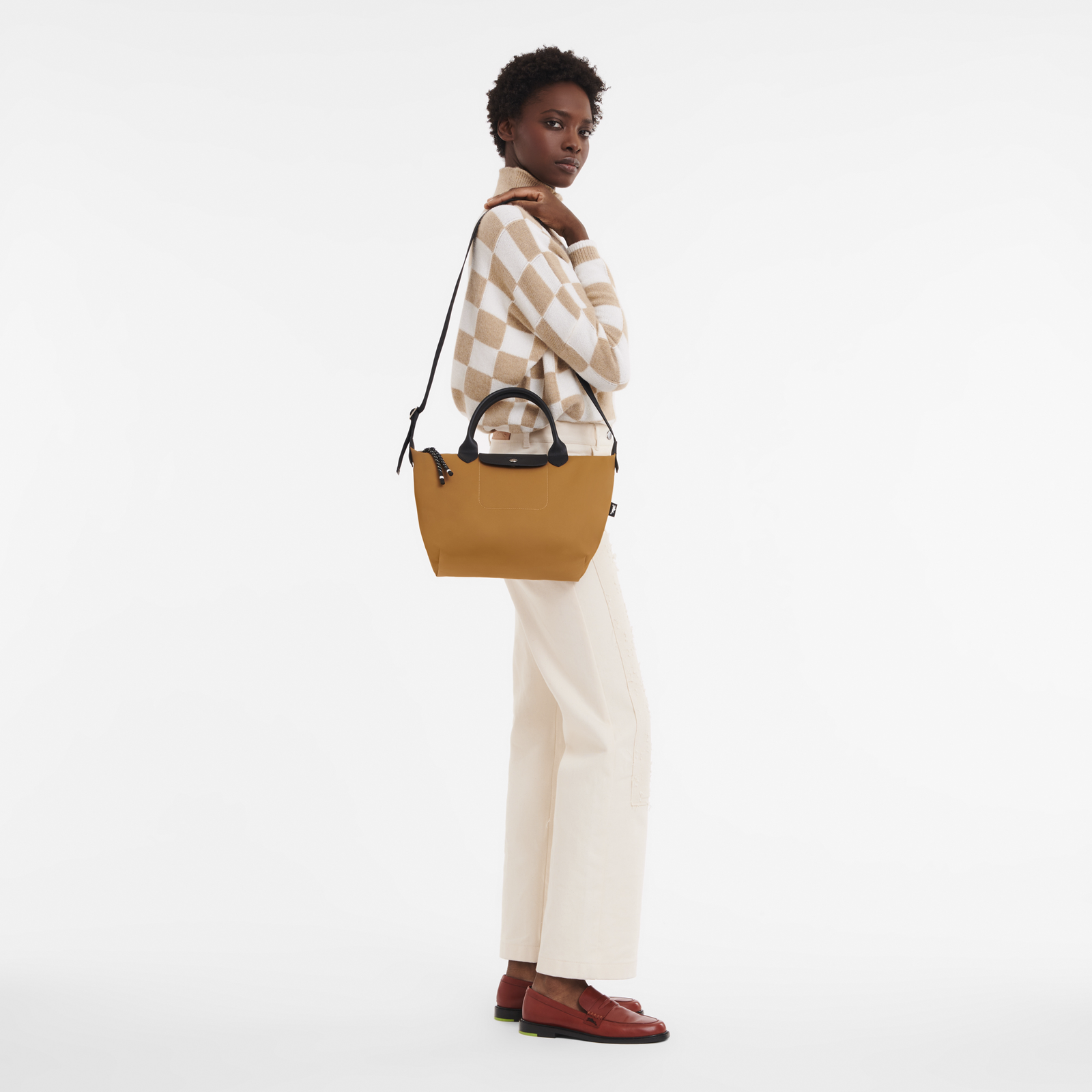 Le Pliage Energy S Handbag Tobacco - Image 2