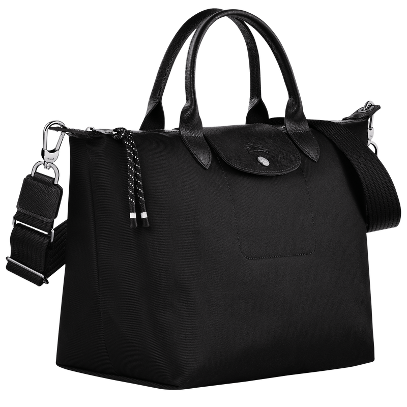 Le Pliage Energy L Handbag Black - Image 4