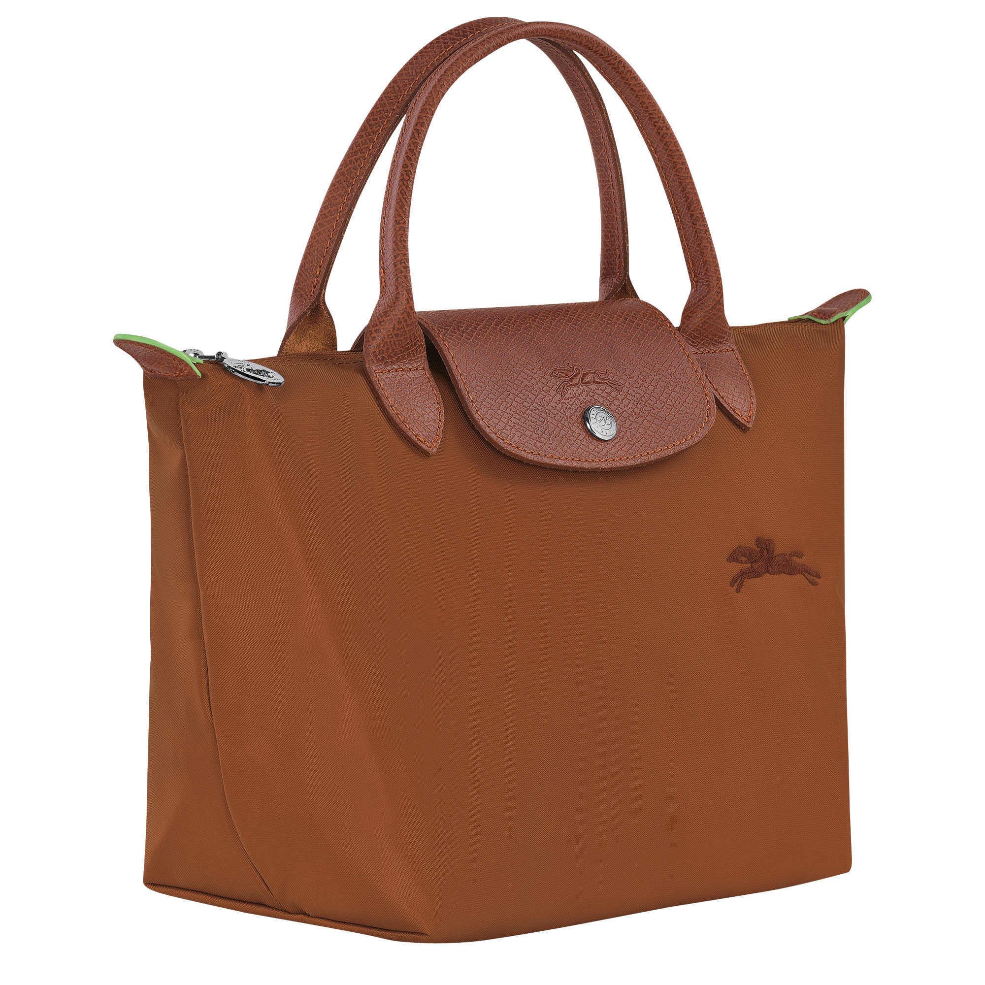 Le Pliage Green S Handbag Cognac - Image 3