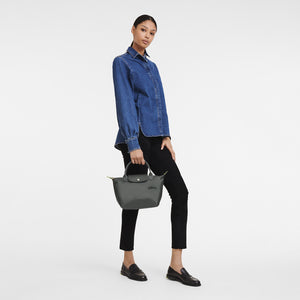 Le Pliage Green S Handbag Graphite - Image 2