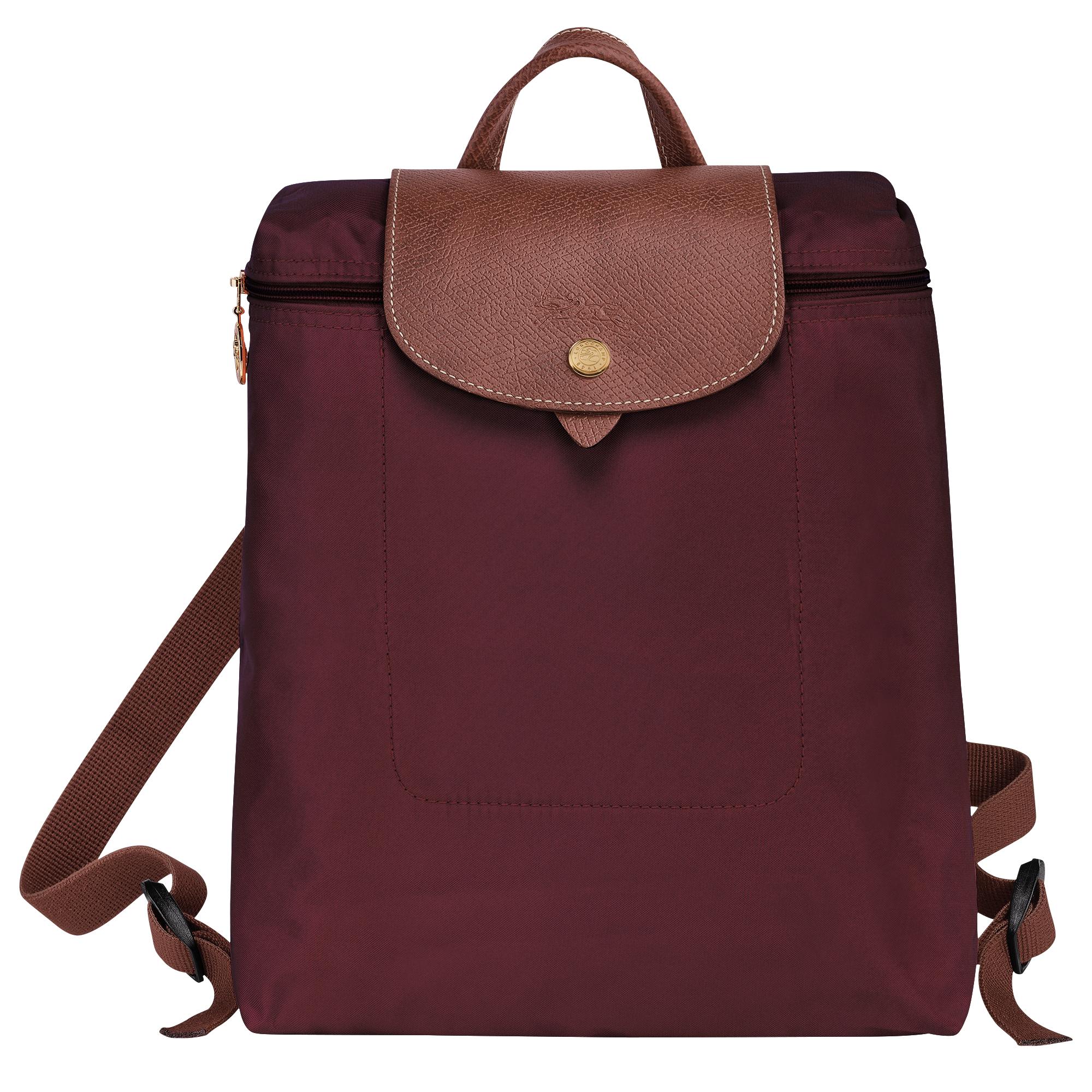 Le Pliage Original M Backpack Burgundy