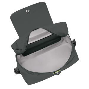 Le Pliage Green M Backpack Graphite - Image 5