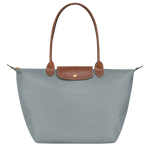 Le Pliage Original L Tote bag Steel