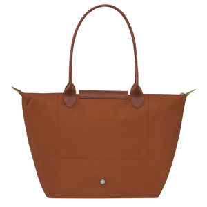 Le Pliage Green L Tote bag Cognac - Image 4