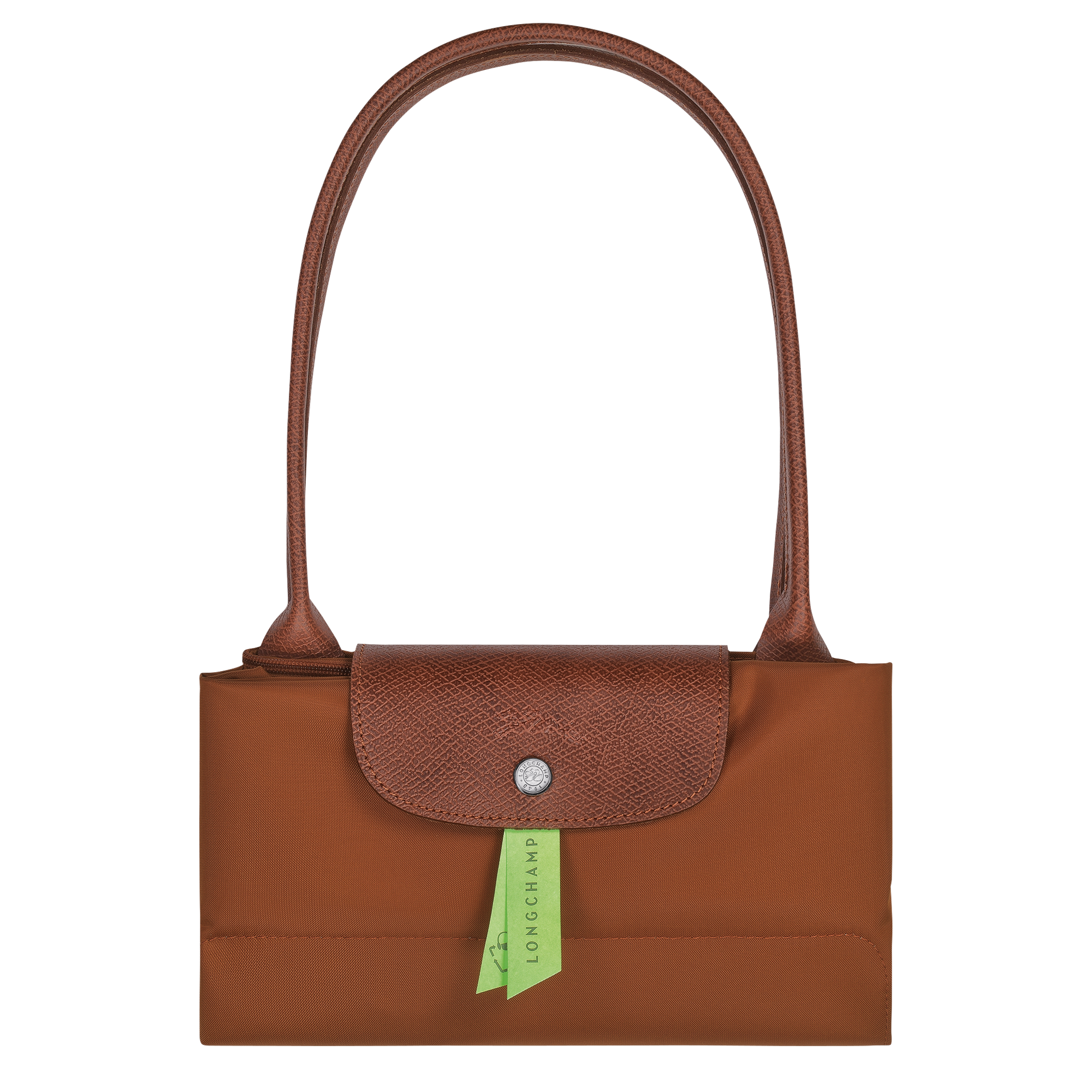 Le Pliage Green L Tote bag Cognac - Image 6