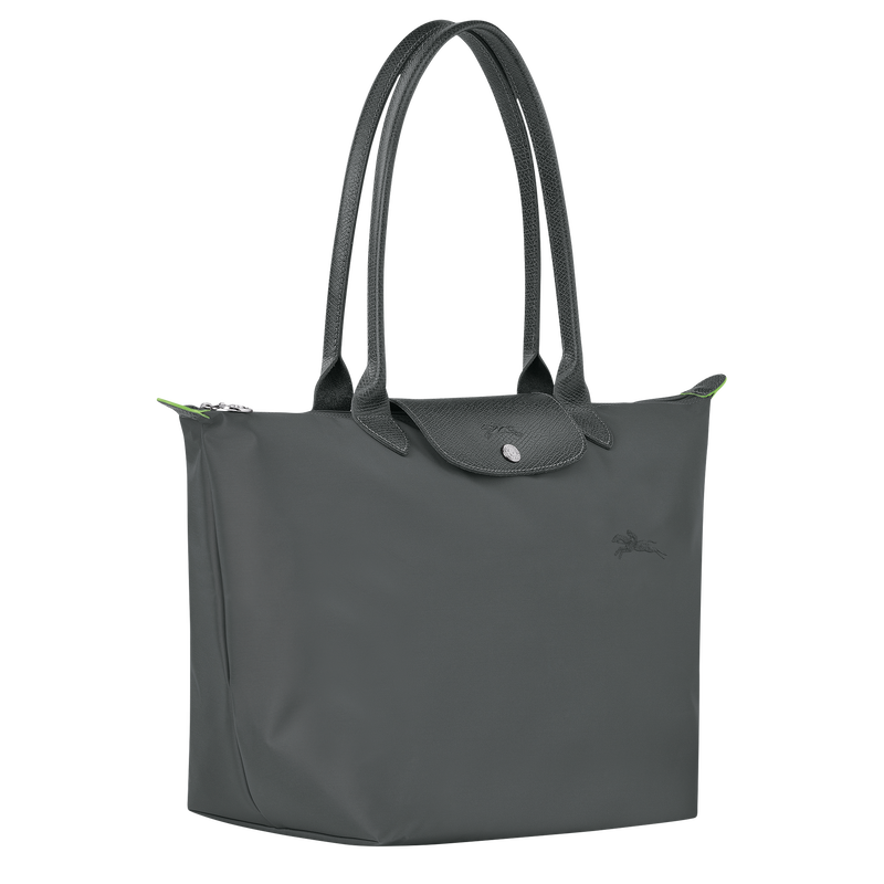 Le Pliage Green L Tote bag Graphite - Image 3