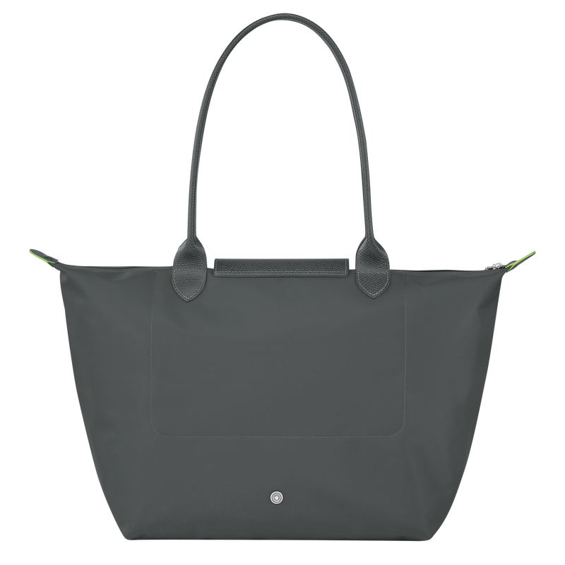 Le Pliage Green L Tote bag Graphite - Image 4