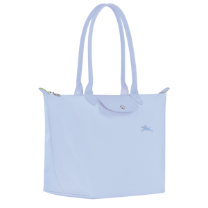 Le Pliage Green L Tote bag Sky Blue - Image 2
