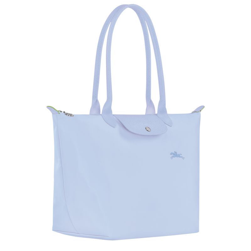 Le Pliage Green L Tote bag Sky Blue - Image 2