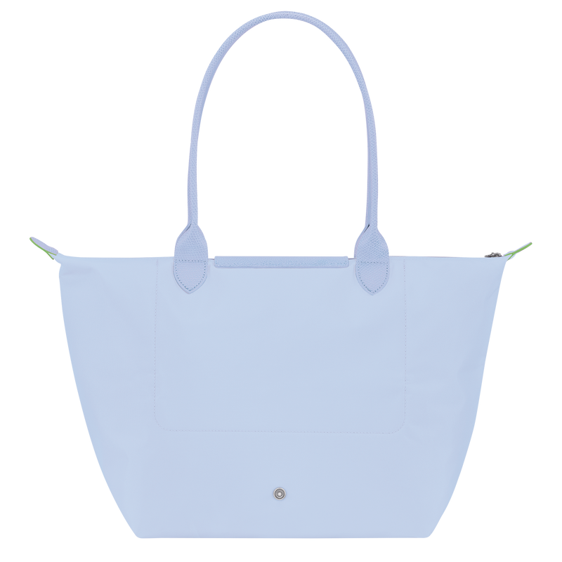 Le Pliage Green L Tote bag Sky Blue - Image 3