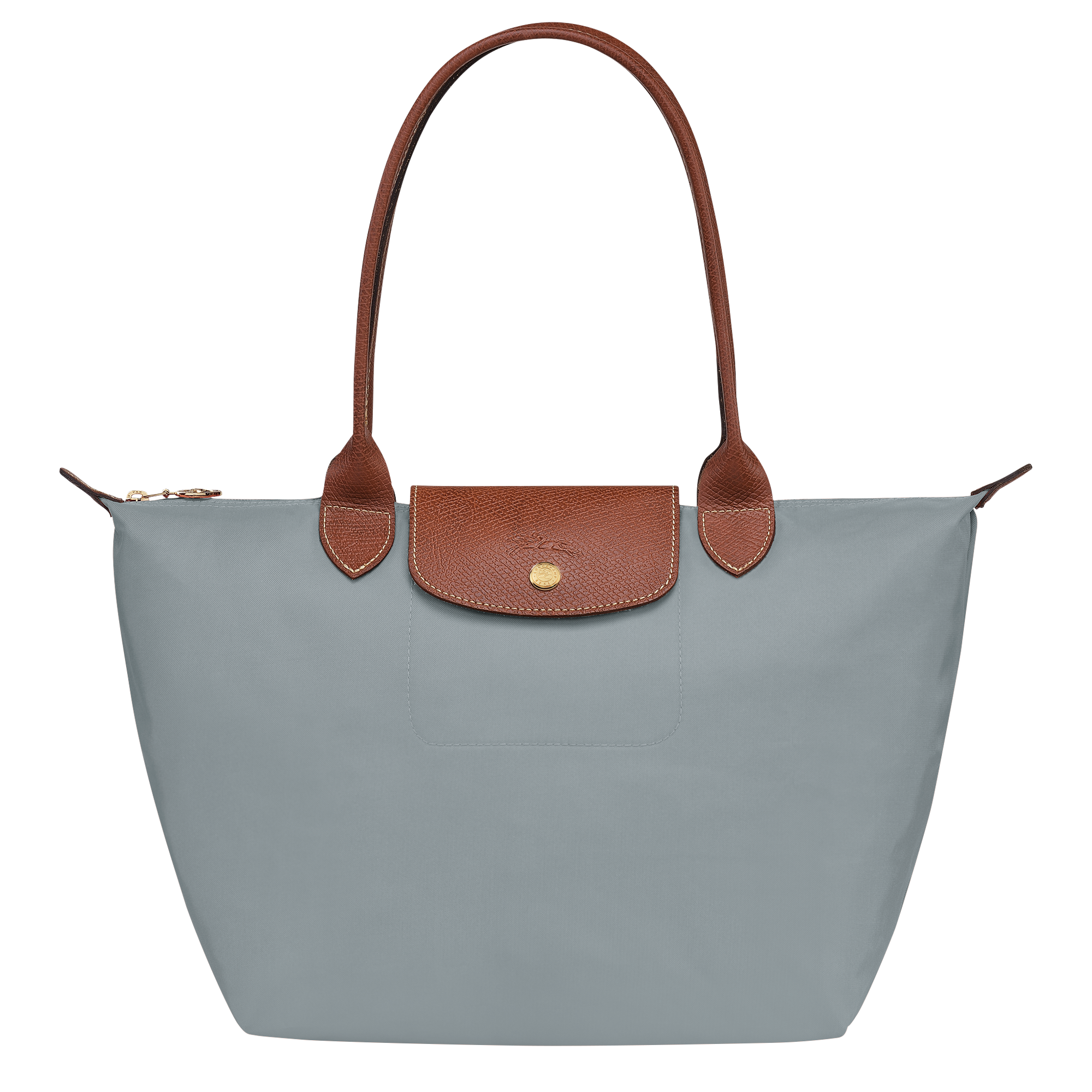 Le Pliage Original M Tote bag Steel