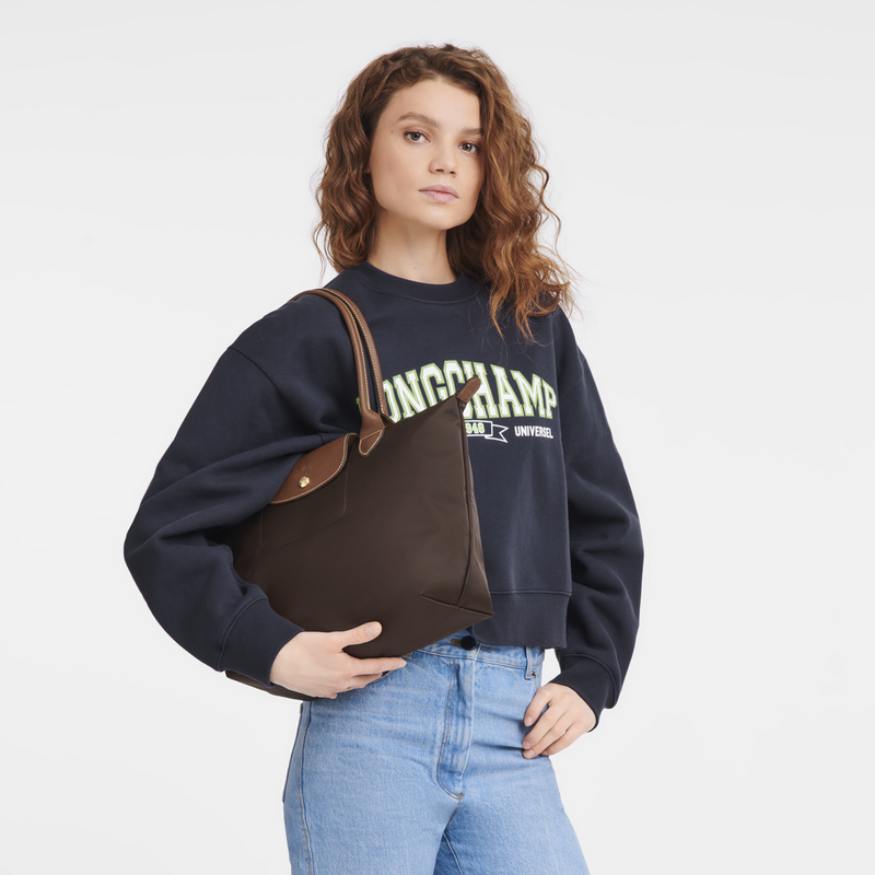 Le Pliage Original M Tote bag Ebony - Image 2