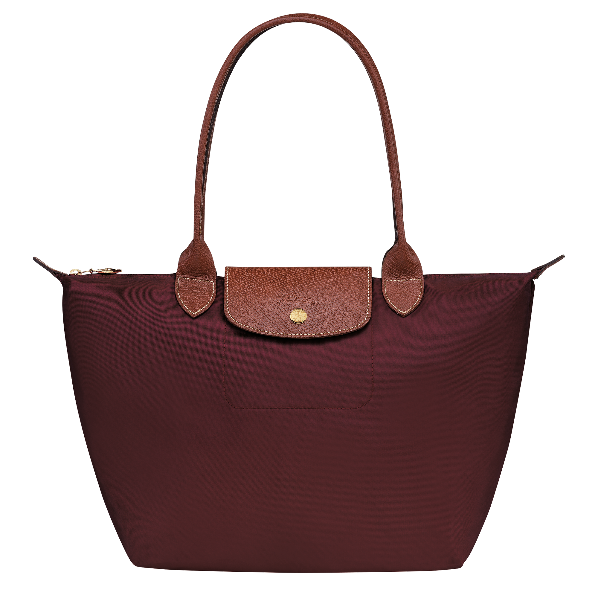 Le Pliage Original M Tote bag Burgundy
