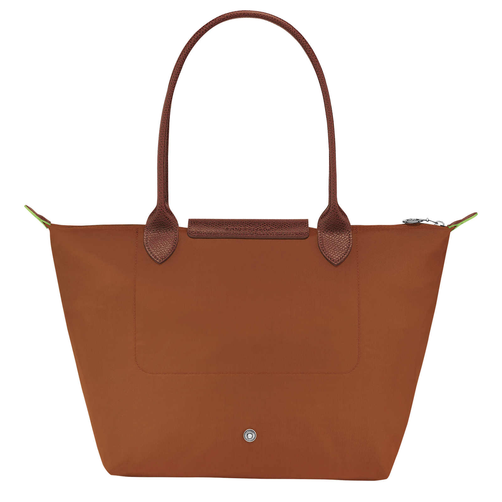 Le Pliage Green M Tote bag Cognac - Image 4