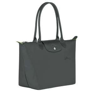 Le Pliage Green M Tote bag Graphite - Image 3