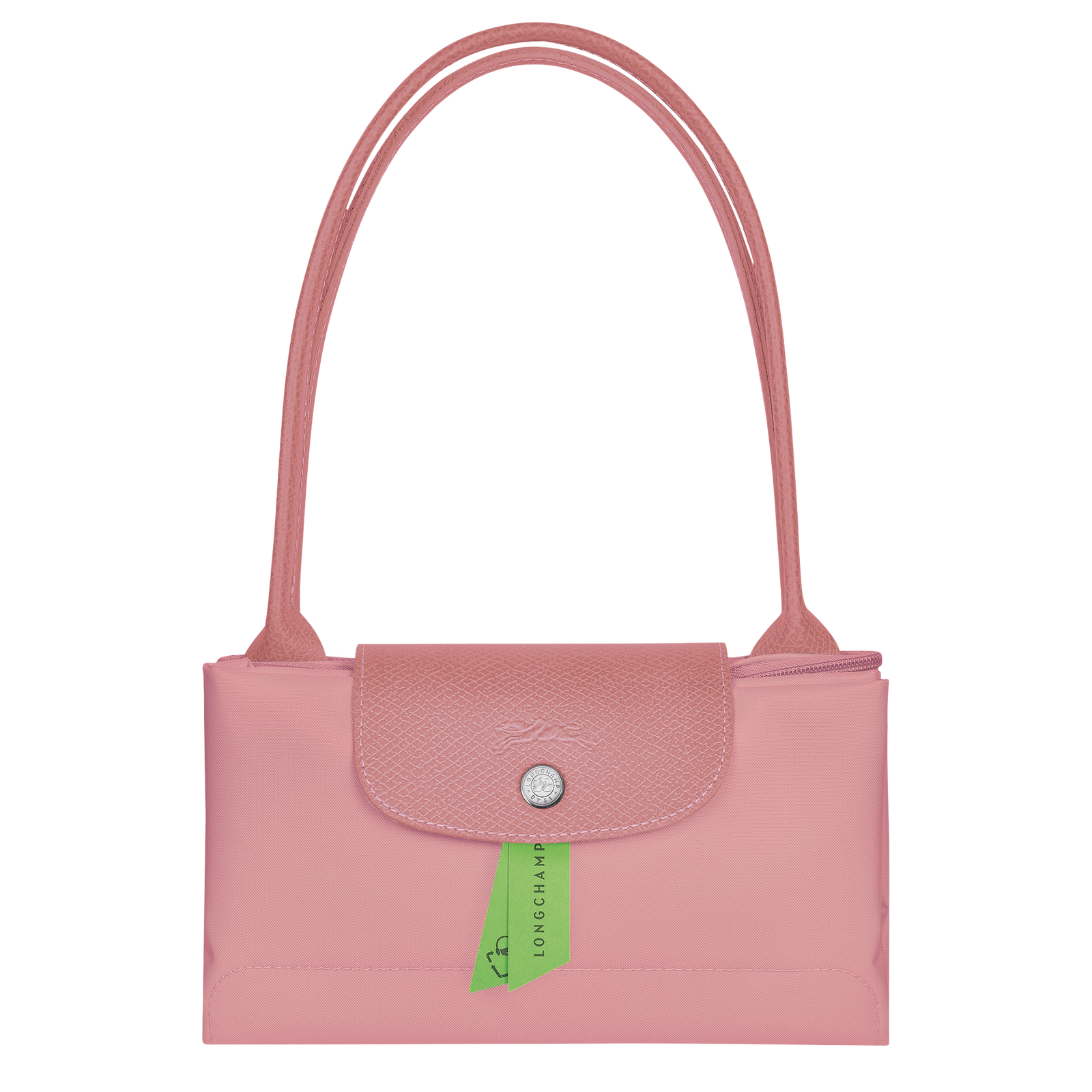 Le Pliage Green M Tote bag Petal Pink - Image 5