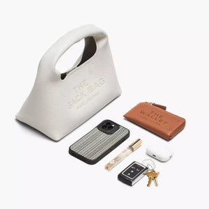 The Marc Jacobs Mini Sack Bag White - Image 4