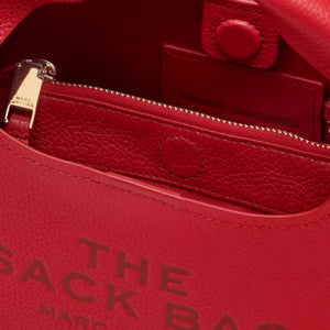 The Marc Jacobs Mini Sack Bag True Red - Image 4