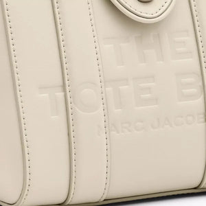 The Marc Jacobs Turnlock Crossbody Tote Bag Cloud White - Image 4