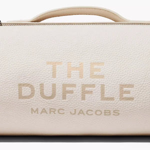 The Marc Jacobs Leather Duffle Bag Cotton/Silver - Image 6