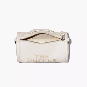 The Marc Jacobs Leather Duffle Bag Cotton/Silver - Image 7
