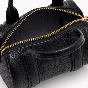 The Marc Jacobs Leather Nano Duffle Crossbody Black - Image 5