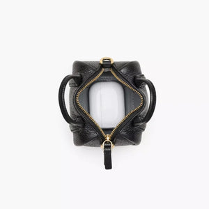 The Marc Jacobs Leather Nano Duffle Crossbody Black - Image 7