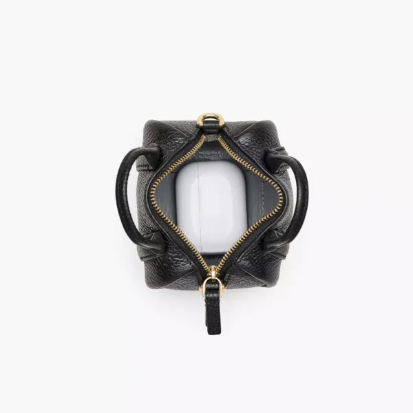The Marc Jacobs Leather Nano Duffle Crossbody Black - Image 7