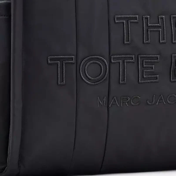 MARC JACOBS The Puffy Nylon Large Tote Bag - Black - Image 6