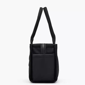 MARC JACOBS The Puffy Nylon Medium Tote Bag - Black - Image 3