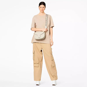 The Marc Jacobs J Marc Saddle Bag Cloud White - Image 2