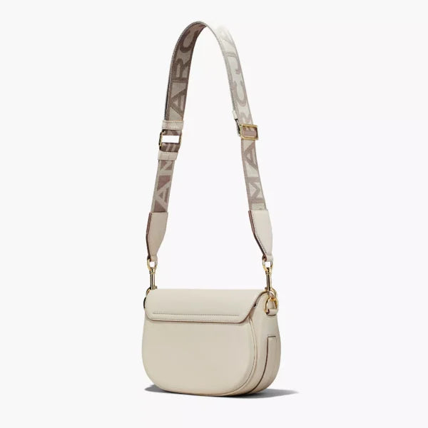 The Marc Jacobs J Marc Saddle Bag Cloud White - Image 3
