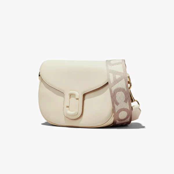 The Marc Jacobs J Marc Saddle Bag Cloud White - Image 4