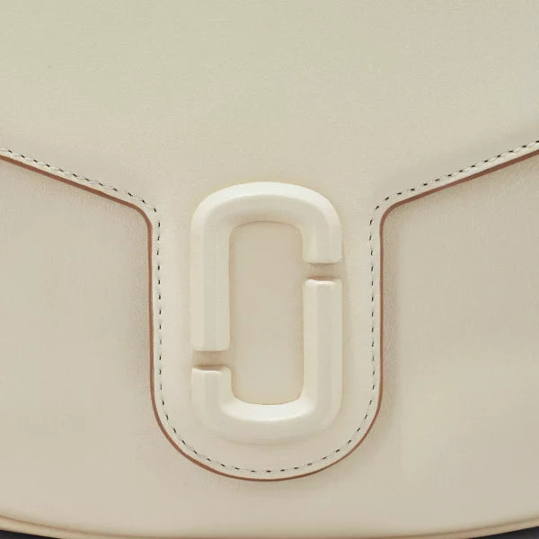 The Marc Jacobs J Marc Saddle Bag Cloud White - Image 5