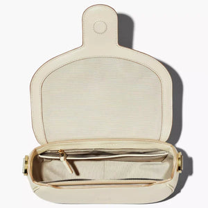 The Marc Jacobs J Marc Saddle Bag Cloud White - Image 6