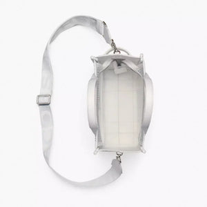 Marc Jacobs The Crystal Canvas Small Tote Bag white crystal - Image 6