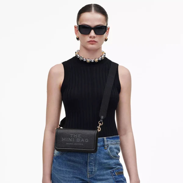The Marc Jacobs Mini Bag Leather Black - Image 2