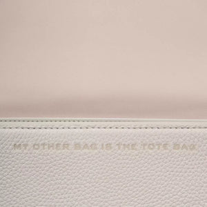 The Marc Jacobs Mini Bag Leather Cotton Silver - Image 7