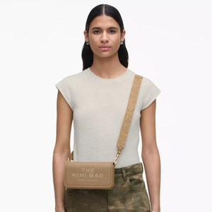 The Marc Jacobs Mini Bag Leather Camel - Image 2