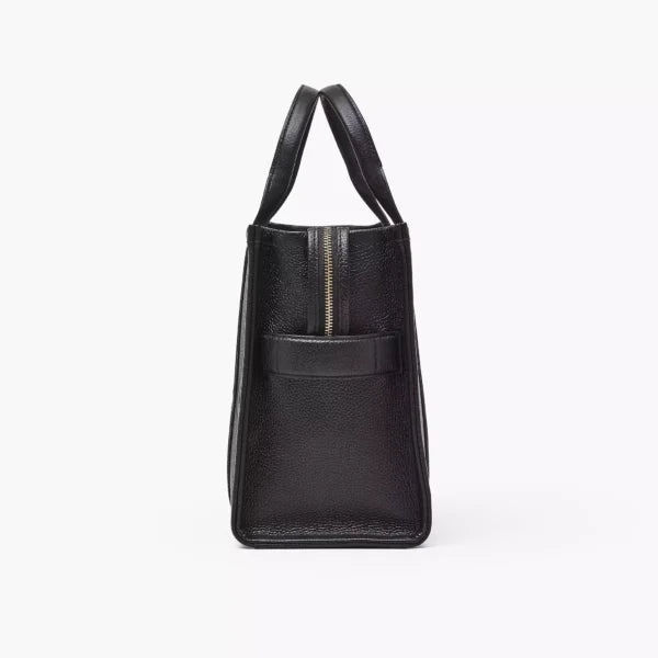 The Marc Jacobs Medium Tote Bag Leather Black - Image 3