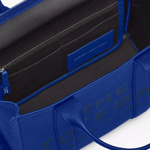 The Marc Jacobs Medium Tote Bag Leather Cobalt - Image 6