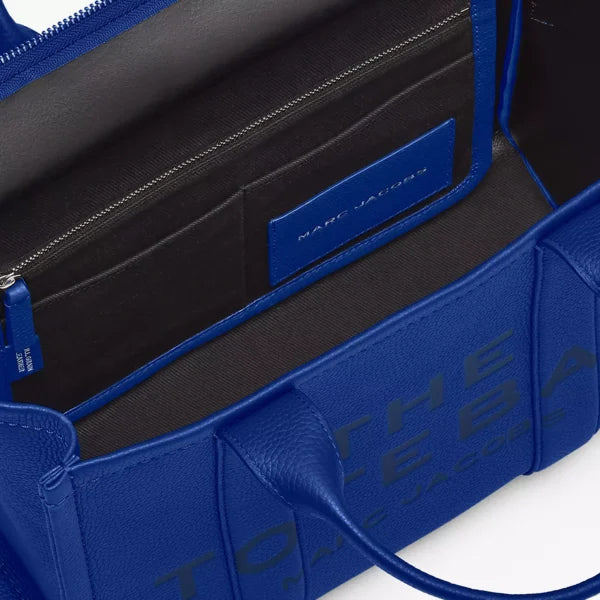 The Marc Jacobs Medium Tote Bag Leather Cobalt - Image 6